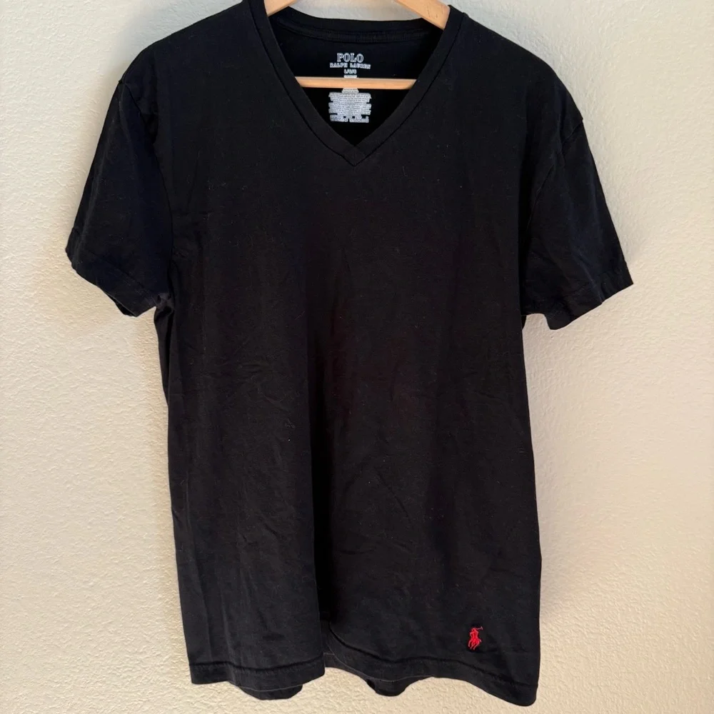 Polo Ralph Lauren Black Basic Shirt Size L